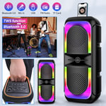 Wireless Bluetooth Speakers Portable Party Speaker HiFi Subwoofer Outdoor FM TWS