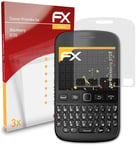 atFoliX 3x Film Protection d'écran pour Blackberry 9720 mat&antichoc