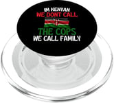 Slogan amusant « I'm Kenyan » pour tous les Kenya PopSockets PopGrip pour MagSafe