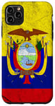 iPhone 11 Pro Max Ecuador Flag Colours Ecuadorian Gift for Ecuadorians Case