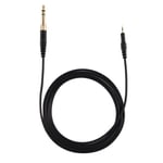 Lydkabel til Audio Technica ATH-M50X / ATH-M40X 6,35+3,5mm 2,5mm - 2meter