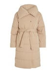 Vila Visulitana L/S New Padded Coat/Pb Beige