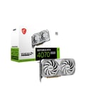 MSI GeForce RTX 4070 SUPER 12G VENTUS 2X WHITE OC NVIDIA 12 Go GDDR6X