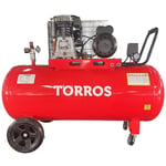 Compresseur 100l 2,2 kW / 3 Ch 10 bars 400 l/min 230V Torros TC1004010M