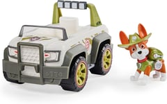 Paw Patrol Tracker’s Jungle Cruiser Toy Truck & Collectible Action Figure, Xmas