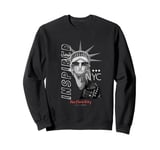 Cool New York City NYC Statue of Liberty USA Flag Design Sweatshirt