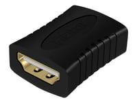 ICY BOX IB-CB005 - Coupleur HDMI - HDMI femelle pour HDMI femelle - noir