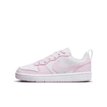 Chaussures Nike Court Borought Faible Receaft DV5456 105 Blanc Rose Femme Fille