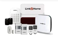 Link2Home Secure 10 Piece Wi-Fi Zigbee Smart Wireless Alarm Kit | L2H SECUREKIT