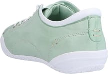 Andrea Conti Femme, Basket, Vert Pastel et Blanc, 36 EU