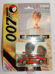 a CORGI JAMES BOND 007 FOR YOUR EYES ONLY LOTUS RED + COLLECTOR CARD REF 99662