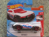 Hot Wheels 2019 #196/250 HW PURSUIT black and white police @PQ