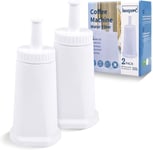 KEEPOW 2 Pack Water Filter for SES 990/980/500/878/875/880/920/810 / BES008, Coffee Machine Filter Compatible with Oracle Barista Bambino Espresso Coffee Machine