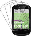 Verre Trempé Compatible Avec Garmin Edge 530/Garmin Edge 830, 3 Pièces 9h Dureté Protection Écran Pour Garmin Edge 830, Anti Rayures Hd Vitre Protection Pour Garmin Edge 530/Garmin Edge 830