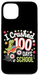 iPhone 13 100 Days of School Monster Truck 100th Day of School T-Rex Case