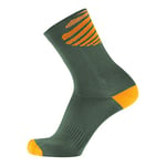 NALINI 02931107300C001.27 TOPEKA Unisex Socks MIL GREEN/NARANKA ORANGE XXL