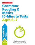 Quick test grammar, reading and maths activities for children ages 6-7 (Year 2). Perfect for Home Learning. (10 Minute SATs Tests)