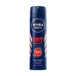 NIVEA Men Dry Impact - Deodorant 150 Ml Spray