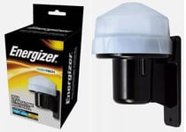 Energizer Standalone IP44 PhotoCell Dusk Till Dawn Sensor Switch Security Lights