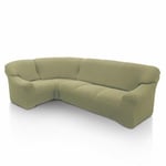 SOFASKINS Housse de canapé d'angle Super élastique, Lavable, de Haute qualité, Respirante, Confortable et Durable, Facile à Installer, Dimensions (340-540 cm), Couleur Pistache