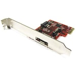 Cablematic.com BeMatik - Adaptateur PCI-Express à 6 Gbps SATA3 int 2-Port + Poste