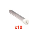 Tube Néon led 150cm T8 24W (Pack de 10) - Blanc Neutre 4000K - 5500K Silamp