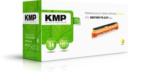 KMP Toner Compatible with Brother TN-243Y Yellow - for Brother DCP-L3510CDW, HL-