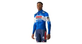 Maillot manches longues castelli thermal soudal quick step 2024 bleu