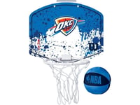 Wilson Wilson Nba Team Oklahoma City Thunder Mini Hoop Wtba1302okc Blå En Storlek