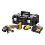 DEWALT MACHINES Meuleuse Ø125mm 18V DCG409H2T-QW Brushless avec coffret et 2 batteries 5,0 Ah POWERSTACK