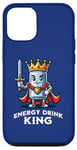 iPhone 12/12 Pro Energy Drink King Funny Can of Energy Drink Case