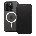 iPhone 12 Pro Plånboksfodral Magsafe Smart - Svart - TheMobileStore iPhone 12 Pro tillbehör