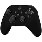 OcioDual Coque de Protection Silicone Compatible avec Manette XBox X/S Noir Gamepad Étui Housse Anti-Dérapant Skin Souple