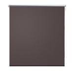 Helloshop26 Store Enrouleur Occultant Fenêtre Rideau Pare-Vue Volet Roulant, Plastique, Marron, 40x50x100 cm