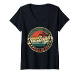 Womens Everything I Say Will Be On The Exam Funny Saying Vintage V-Neck T-Shirt