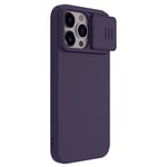 Nillkin iPhone 15 Pro Max Kuori CamShield Silky MagSafe Tummanvioletti