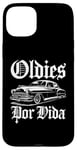 Coque pour iPhone 15 Plus Oldies Por Vida Vintage Lowrider Voiture Mexicaine Chicano Cholo