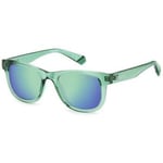 Lunettes de soleil enfant Polaroid  PLD 8009/N/NEW Lunettes de soleil, Vert/Vert, 44 mm