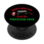 Joyeux Noël de la part du musicien Xylophone Crew Band PopSockets PopGrip Adhésif