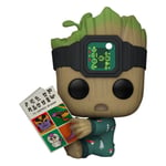 Figurine Funko Pop! Marvel: IAG- Groot PJs w/book