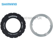 Genuine SHIMANO Center Lock Ring for 15/20 mm Thru Axle SM-HB20 (External)