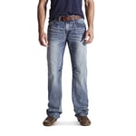 ARIAT Men's M4 Low Rise Boot Cut Jeans, Durango, 34