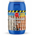 Arcane Industries - Hydrofuge coloré imperméabilisant toiture tuiles terre cuite béton ciment fibrociment ardoise hydrofuge teinté - 200 l Ardoise