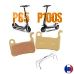 Plaquettes de Frein Semi-métallique Trottinette Segway Ninebot Série P65, P100