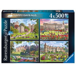 Ravensburger Happy Days 5 Windsor Castle Sandringham Gardens 500 Piece Puzzles