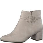 Tamaris Femme Bottines, Dame Bottines,TOUCHit,Bottes,Bottes Courtes,Bottines,Hautes,Ivory,37 EU