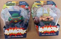 Blammoids DC Direct Action Figures X2 Series 4 Hawkman And Martian Manhunter