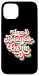 iPhone 13 Small Business Owner Bold Retro Typography Case