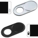 Plastic Webcam Cover Ultra Thin Privacy Protector Camera Sh Silvery