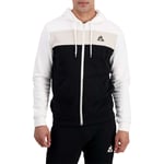 Sweat à capuche avec des manches longues Coq Sportif coton noir